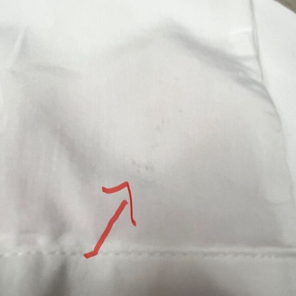 Vintage 2000’s Gloria Vanderbilt White Casual Button Down Shirt Sz L - Picture 6 of 11